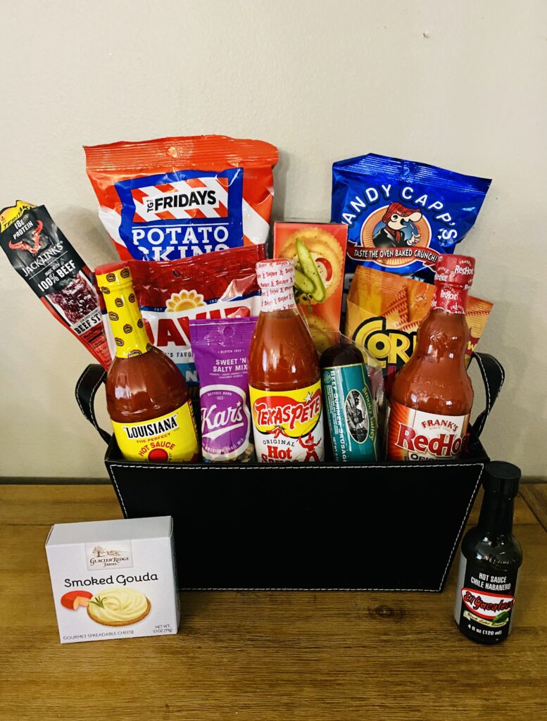 Hot Sauce Basket – Gulf to Bay Gift Baskets