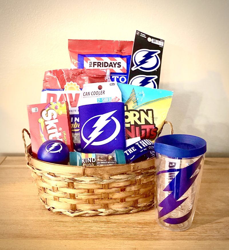 Tampa Bay Lightning Basket